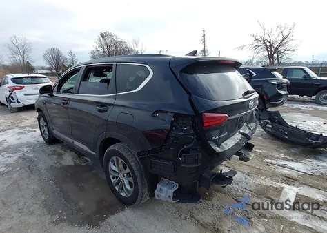 2019 Hyundai Santa Fe Sel from USA, damaged, VIN 5NMS33ADXKH136156